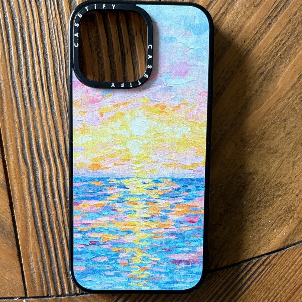 Casetify Vibrant Ocean Sunset Case - Multicolor iPhone 16 pro max